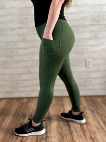  microfiber pocket leggings small-3x