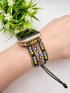 AZTEC DREAM BEADED NYLON APPLE WATCH BAND