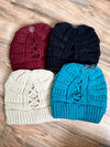 CC ponytail Beanies