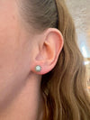 STERLING SILVER OPAL EARRINGS