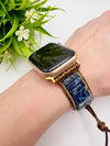 DARK BLUE JASPER APPLE WATCH BAND