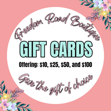  Freedom Road Boutique Gift Cards