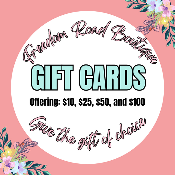 Freedom Road Boutique Gift Cards
