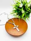 CROSS MUSTARD SEED NECKLACE