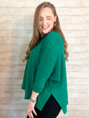 LIGHTWEIGHT GREEN SWEATER SHIRT