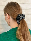 PLAID HEADBAND & SCRUNCHIE (2 PIECE SET)