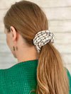 PLAID HEADBAND & SCRUNCHIE (2 PIECE SET)