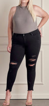 KANCAN MID RISE ANKLE SKINNY JEANS