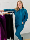 CELL PHONE POCKET HOODIE & SWEATPANTS SET (multiple colors)