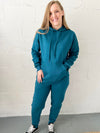 CELL PHONE POCKET HOODIE & SWEATPANTS SET (multiple colors)