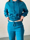 CELL PHONE POCKET HOODIE & SWEATPANTS SET (multiple colors)