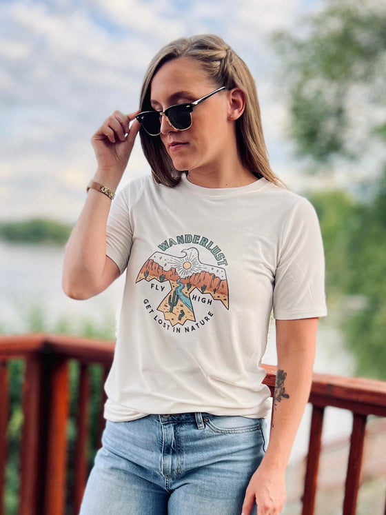 WANDERLUST GRAPHIC TEE