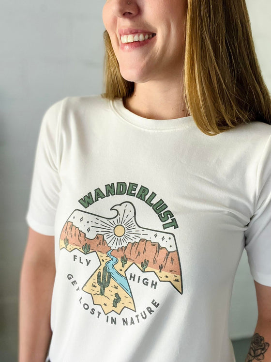 WANDERLUST GRAPHIC TEE