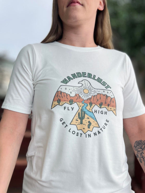 WANDERLUST GRAPHIC TEE